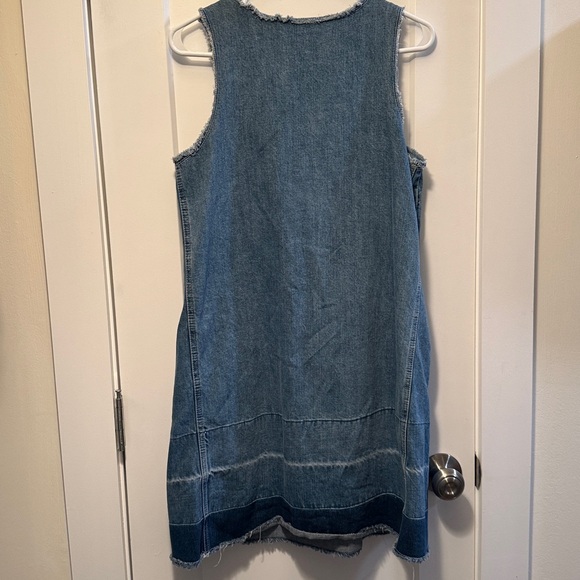 Holding Horses Anthropology Blue Denim Dress size S - Picture 3 of 5